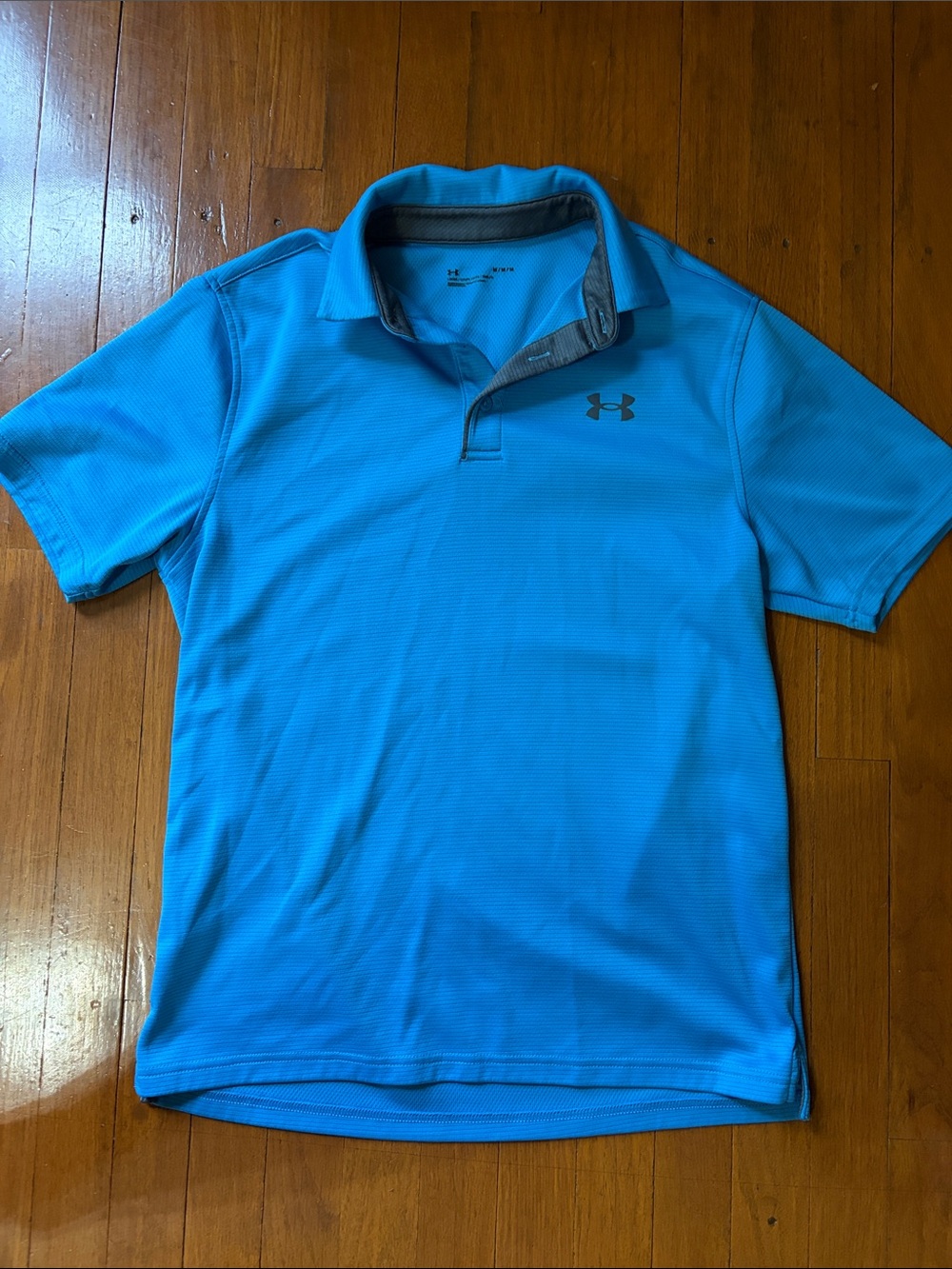 Under Armour Men’s Turquoise Polo Shirt Size Medium